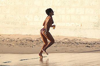 Rihanna in bikini candids in Barbados