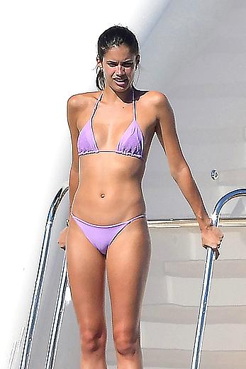 Sara Sampaio in bikini in St. Tropez