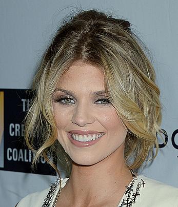 AnnaLynne McCord posing at Creative Coalition's Celebration of Arts in America