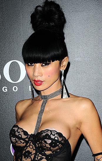 Bai Ling sexy posing at W Magazine Shooting Stars Exhibit In Los Angeles