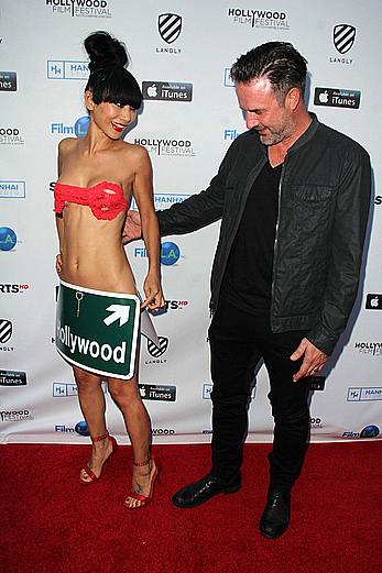 Bai Ling sexy at 2015 Hollywood Film Festival Opening Night Gala