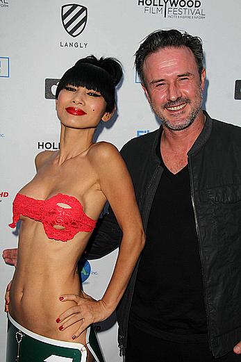 Bai Ling sexy at 2015 Hollywood Film Festival Opening Night Gala