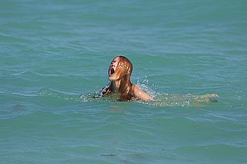 Bella Thorne in a Bikini on Miami Beach