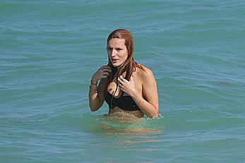 Bella Thorne in a Bikini on Miami Beach