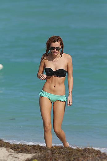 Bella Thorne in a Bikini on Miami Beach