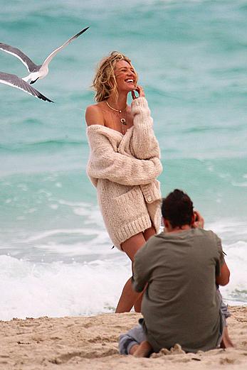 Candice Swanepoel sexy photo shoot in Miami