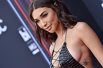 Chantel Jeffries sideboob at 2018 Billboard Music Awards in Las Vegas