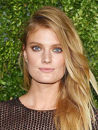 Constance Jablonski in see through top at God's Love We Deliver Golden Heart awards