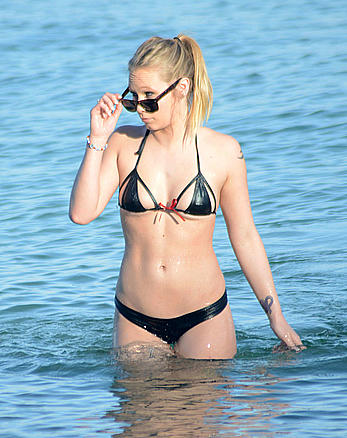 Dakota James sexy in tiny bikini candids in Miami