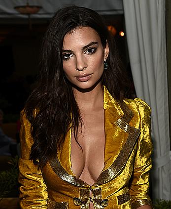 Emily Ratajkowski cleavage at The 2016 Women in Film Max Mara Face of the Future