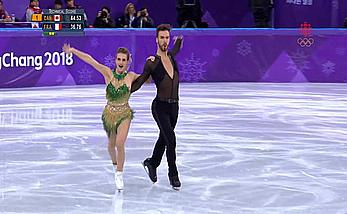 Gabriella Papadakis olympic nipple slip