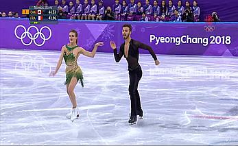 Gabriella Papadakis olympic nipple slip