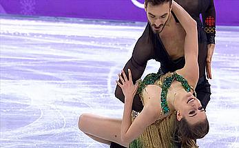 Gabriella Papadakis olympic nipple slip