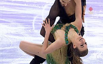 Gabriella Papadakis olympic nipple slip