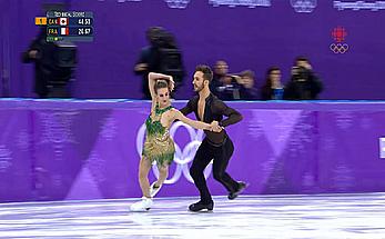 Gabriella Papadakis olympic nipple slip