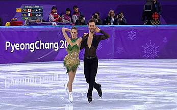 Gabriella Papadakis olympic nipple slip