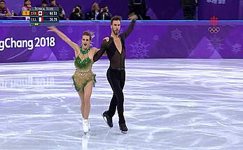 Gabriella Papadakis olympic nipple slip