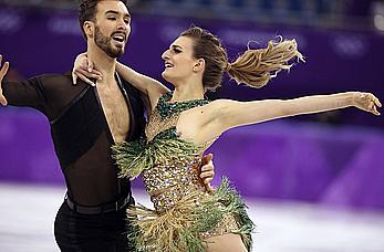 Gabriella Papadakis olympic nipple slip