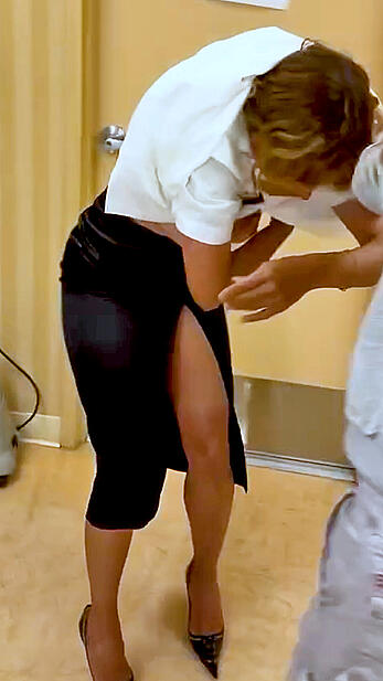 Halle Berry tit slip and upskirt wardrobe malfunction