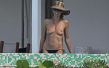 Heidi Klum topless again in St. Barts