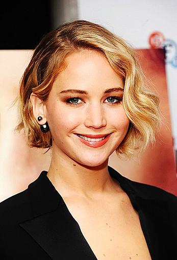 Jennifer Lawrence at Serena premiere during the 58th BFI London Film Festival