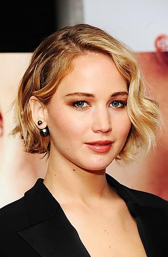 Jennifer Lawrence at Serena premiere during the 58th BFI London Film Festival