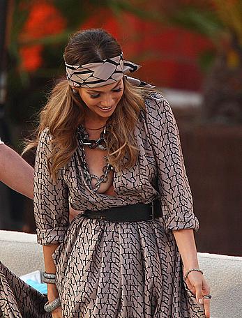 Jennifer Lopez titslip at Wetten Dass in Palma de Mallorca