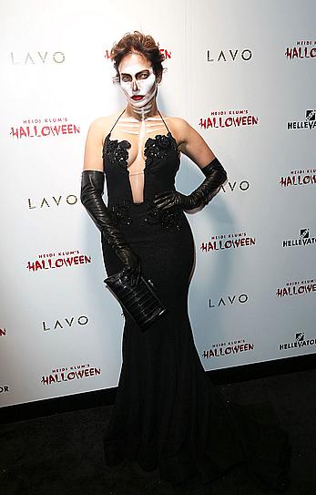 Jennifer Lopez at Heidi Klum Halloween party