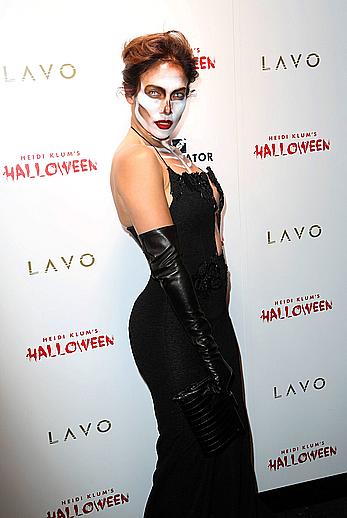 Jennifer Lopez at Heidi Klum Halloween party