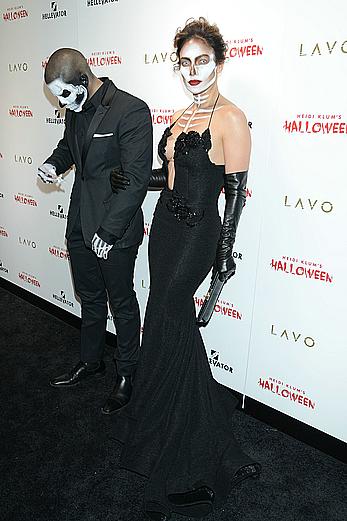 Jennifer Lopez at Heidi Klum Halloween party