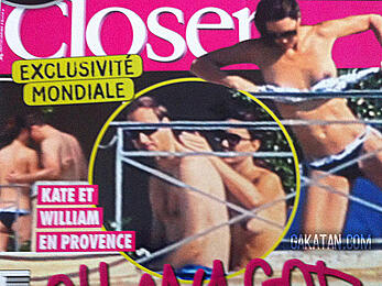 Kate Middleton topless in closer magazine 2012