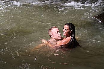 Katie Price swimming topless with Kris Boyson in Thailand