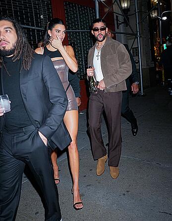 Kendall Jenner wears her undies to a private party after the Met Gala