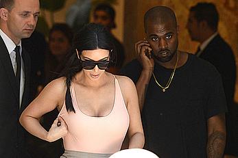 Kim Kardashian flaunt her assets in form-fitting outfit in Paris