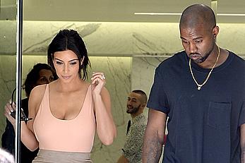 Kim Kardashian flaunt her assets in form-fitting outfit in Paris