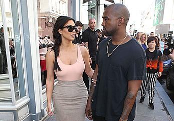 Kim Kardashian flaunt her assets in form-fitting outfit in Paris