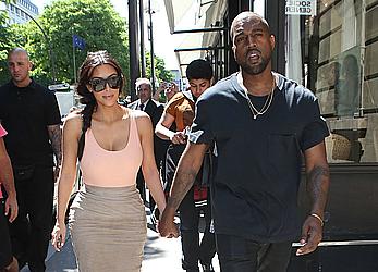 Kim Kardashian flaunt her assets in form-fitting outfit in Paris