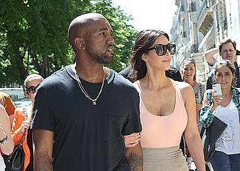 Kim Kardashian flaunt her assets in form-fitting outfit in Paris