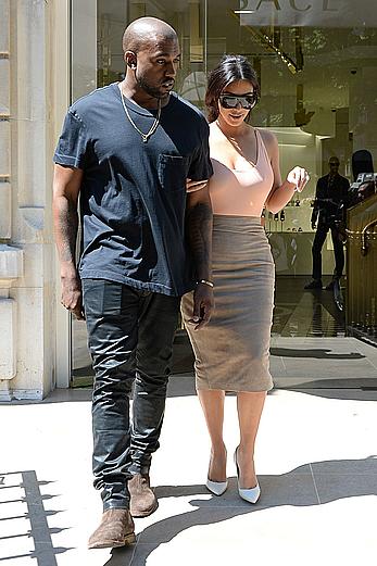 Kim Kardashian flaunt her assets in form-fitting outfit in Paris