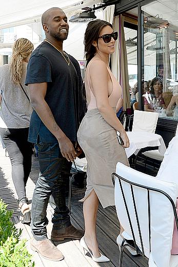 Kim Kardashian flaunt her assets in form-fitting outfit in Paris