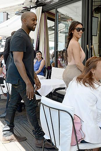 Kim Kardashian flaunt her assets in form-fitting outfit in Paris