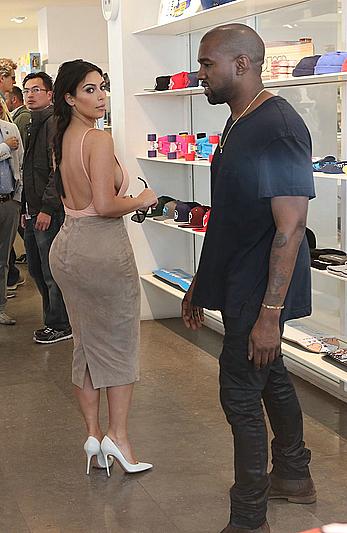 Kim Kardashian flaunt her assets in form-fitting outfit in Paris