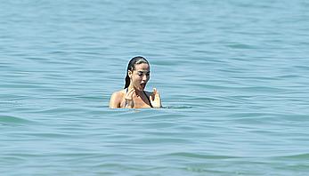 Laura Barriales in bikini candids