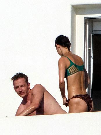 Lena Meyer-Landrut topless in Mykonos