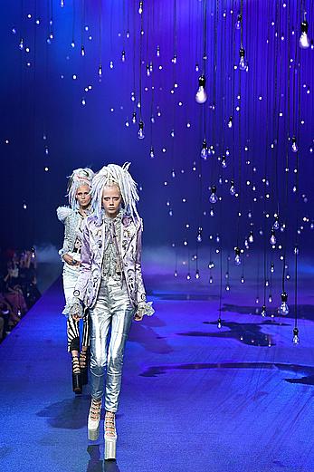 Marjan Jonkman runway Marc Jacobs SpringSummer 2017 Show as part of New York City Fashion Week