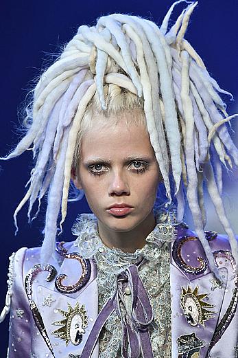 Marjan Jonkman runway Marc Jacobs SpringSummer 2017 Show as part of New York City Fashion Week