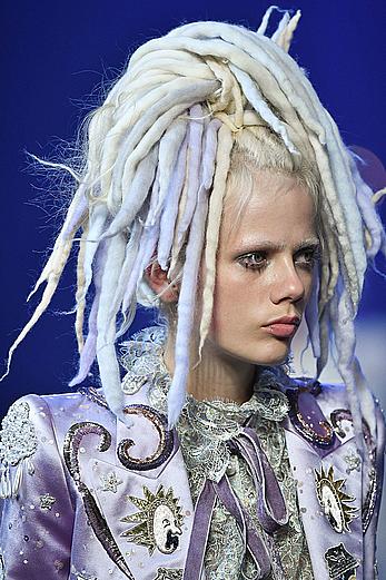 Marjan Jonkman runway Marc Jacobs SpringSummer 2017 Show as part of New York City Fashion Week