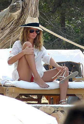 Millie Mackintosh caught topless in Ibiza