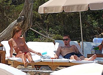 Millie Mackintosh caught topless in Ibiza