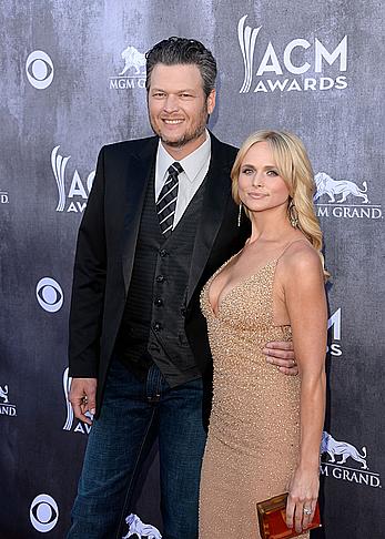 Miranda Lambert nice cleavage at the 49th Annual Academy Of Country Music Awards in Las Vegas